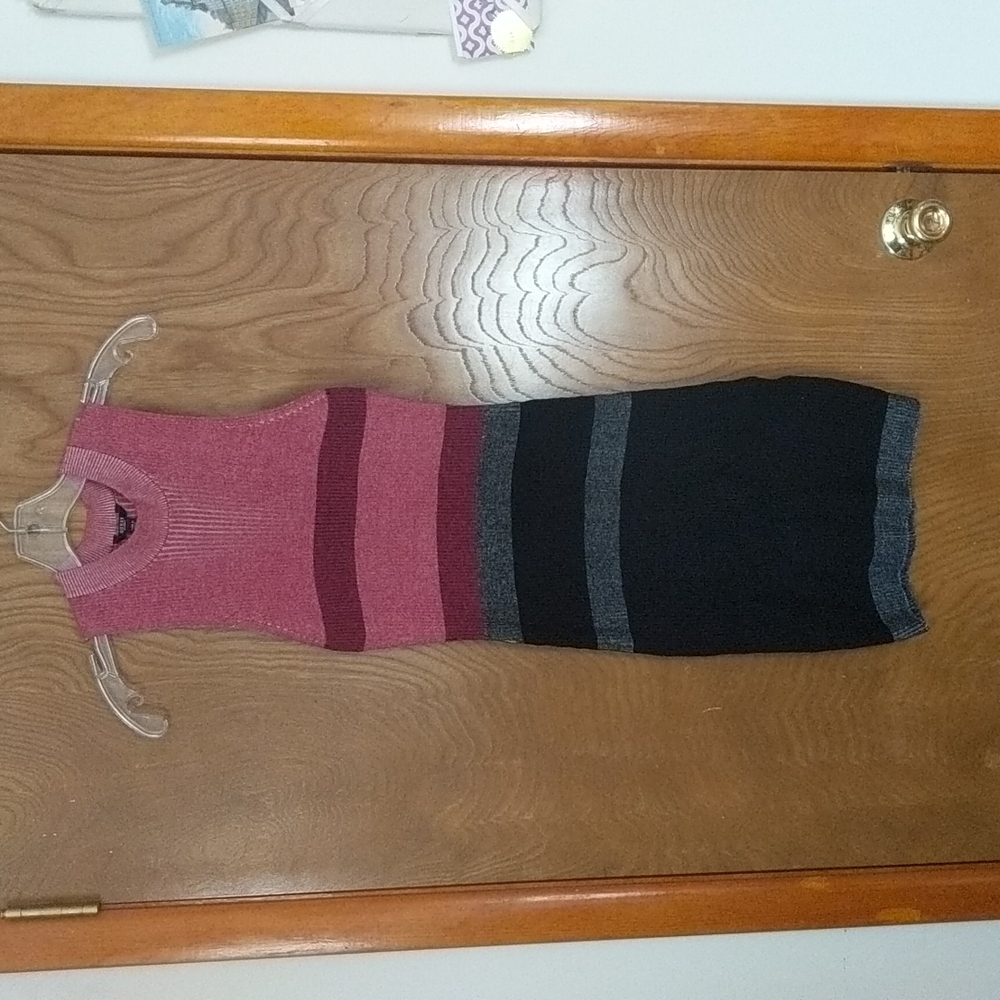 Guess high neck tank sweater dress